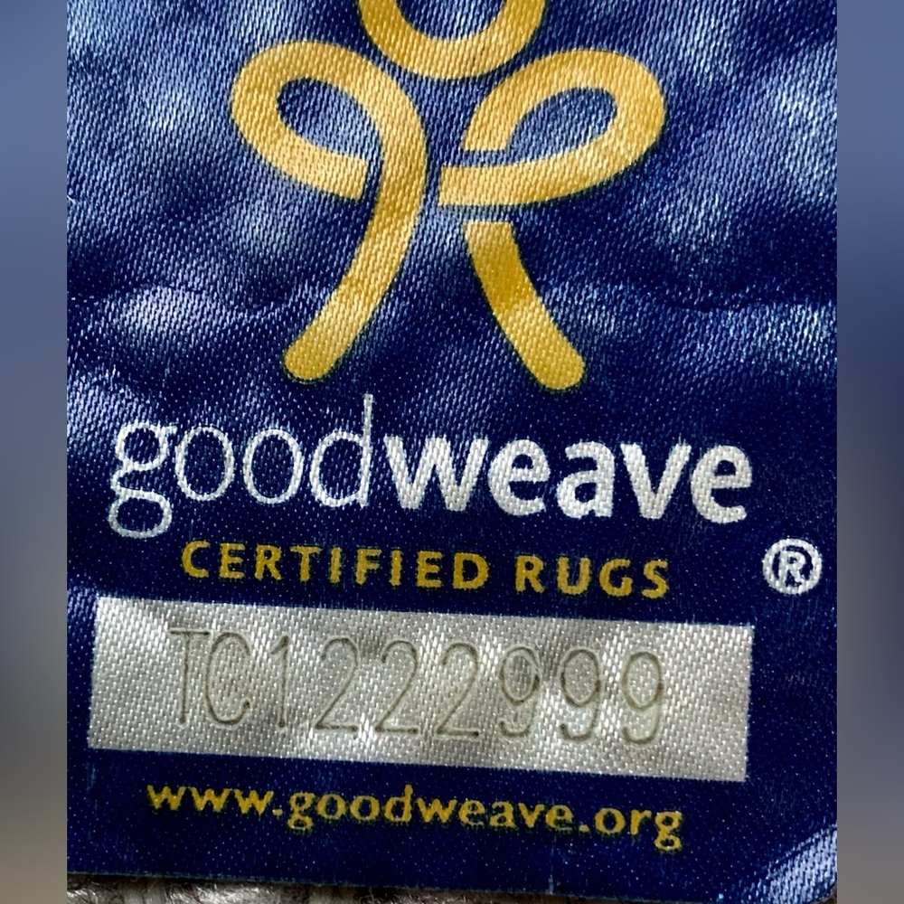 💥Good weave 💥CERTIFIED RUGS )R www.goodweave.org💥#TW3 - Picture 10 of 12